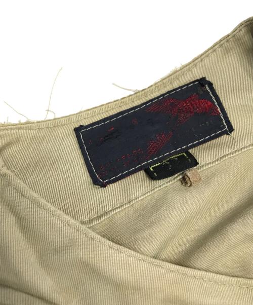 10-X（テン）10-X (テン) パッチ付き シューティングジャケット ベージュ サイズ:表記なしの古着・服飾アイテム