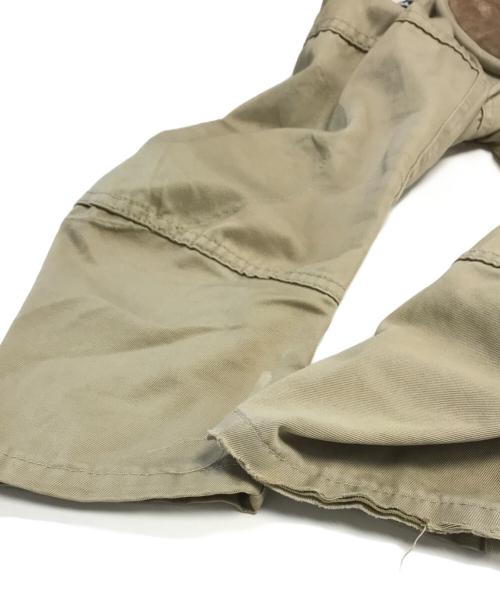 10-X（テン）10-X (テン) パッチ付き シューティングジャケット ベージュ サイズ:表記なしの古着・服飾アイテム