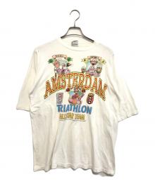 FOX TEES AMSTERDAM（フォックス・ティーズ・アムステルダム）の古着「ジョークプリントＴシャツ」｜ホワイト