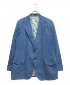 H BAR Cエイチバーシー）の古着「ヨーク切替テーラードジャケット」｜インディゴ
