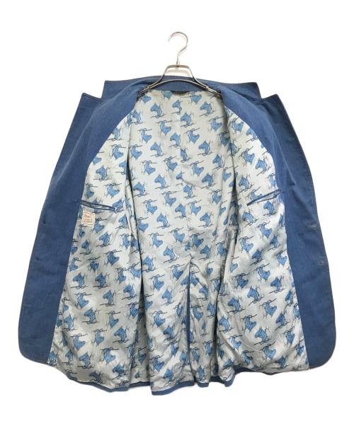 H BAR C（エイチバーシー）H BAR C (エイチバーシー) ヨーク切替テーラードジャケット インディゴ サイズ:表記なしの古着・服飾アイテム