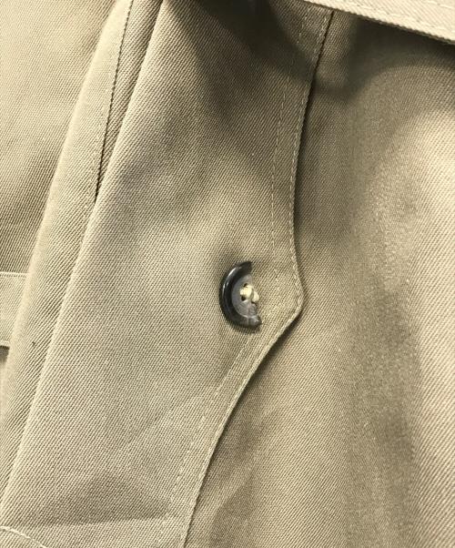 Christian Dior MONSIEUR（クリスチャンディオールムッシュ）Christian Dior MONSIEUR (クリスチャンディオールムッシュ) トレンチコート カーキ サイズ:46Lの古着・服飾アイテム