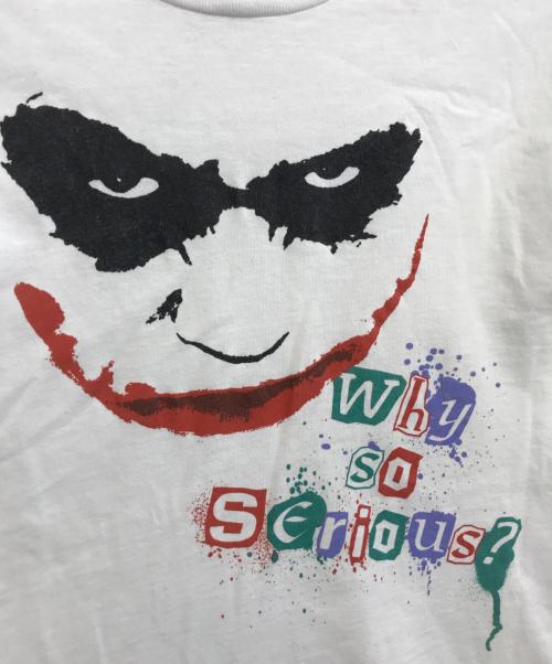 ムービーTシャツ（ムービーTシャツ）ムービーTシャツ (ムービーTシャツ) 00sTHE DARK KNIGHT(ザ・ダークナイト) ムービーTシャツ ホワイト サイズ:Sの古着・服飾アイテム