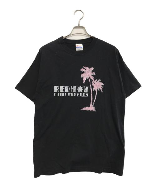バンドTシャツ（バンドTシャツ）バンドTシャツ (バンドTシャツ) 00s RED HOT CHILI PEPPERS(レッド・ホット・チリ・ペッパーズ) Tシャツ ブラック サイズ:Ｌの古着・服飾アイテム