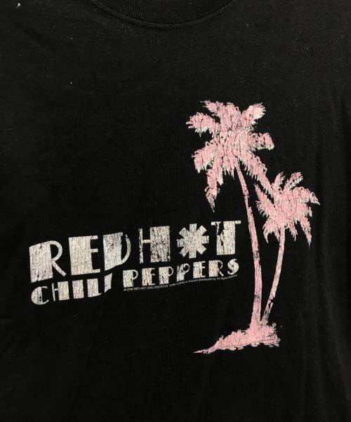 バンドTシャツ（バンドTシャツ）バンドTシャツ (バンドTシャツ) 00s RED HOT CHILI PEPPERS(レッド・ホット・チリ・ペッパーズ) Tシャツ ブラック サイズ:Ｌの古着・服飾アイテム
