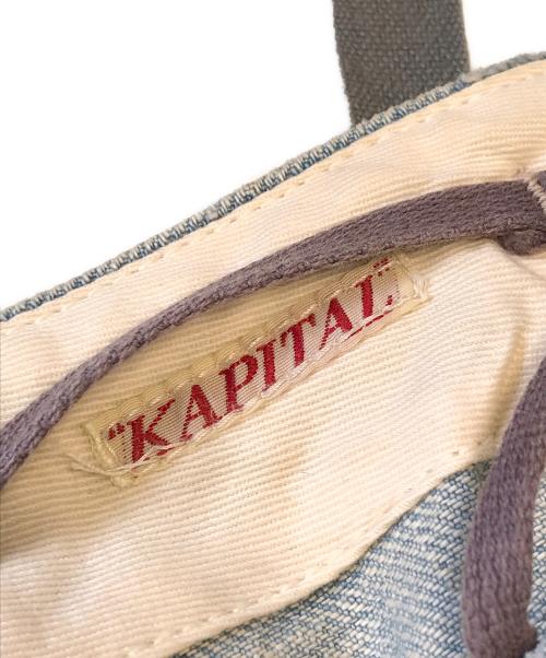KAPITAL（キャピタル）KAPITAL (キャピタル) サイドアジャスター付デニムパンツ インディゴ サイズ:XL　　　の古着・服飾アイテム