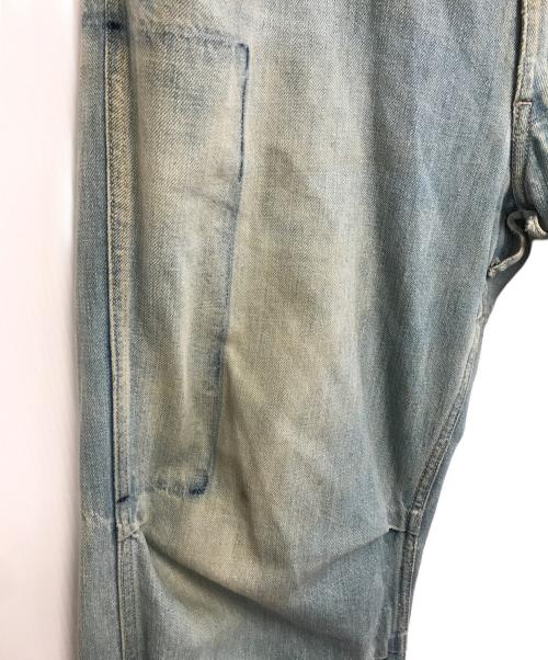 KAPITAL（キャピタル）KAPITAL (キャピタル) サイドアジャスター付デニムパンツ インディゴ サイズ:XL　　　の古着・服飾アイテム