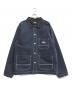 stussy（ステューシー）の古着「Brushed Moleskin Chore Jacket」｜ネイビー