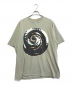 バンドTシャツバンドTシャツ）の古着「90s NINE INCH NAILS(ナインインチネイルズ) バンドバンドTシャツ」｜カーキ
