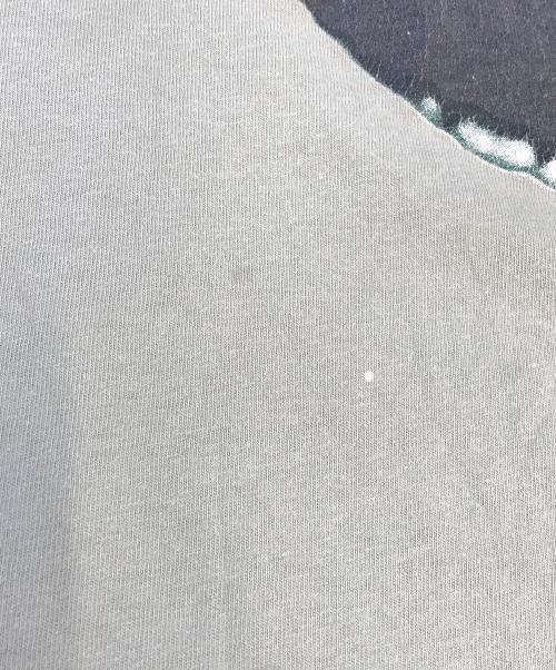 バンドTシャツ（バンドTシャツ）バンドTシャツ (バンドTシャツ) 90s NINE INCH NAILS(ナインインチネイルズ) バンドバンドTシャツ カーキ サイズ:XLの古着・服飾アイテム