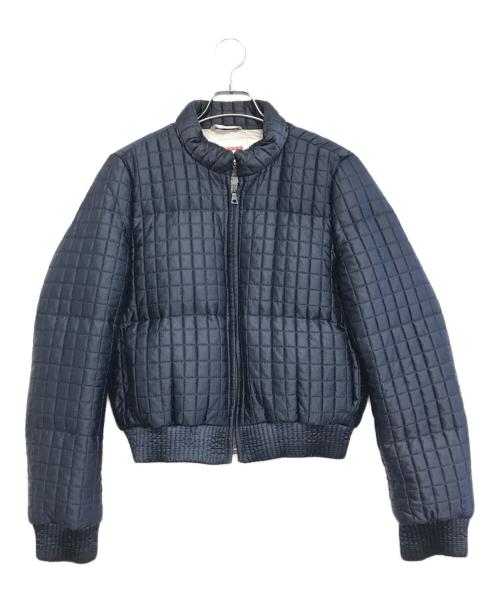 PRADA（プラダ）PRADA (プラダ) ブルゾン ネイビー サイズ:44の古着・服飾アイテム