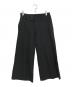 COMME des GARCONS tricot（コムデギャルソントリコ）の古着「7分丈パンツ」｜ブラック