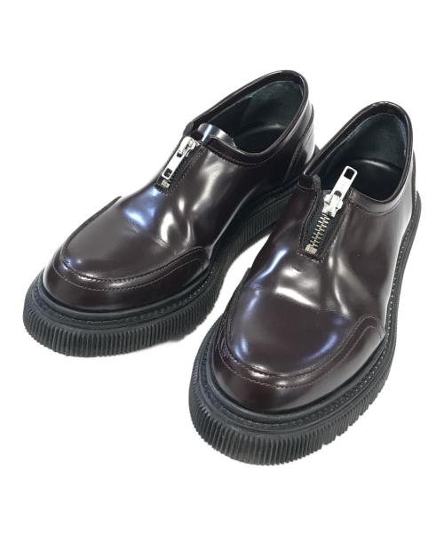 ADIEV（アデュー）ADIEV (アデュー) レザーシューズ ブラウン サイズ:38の古着・服飾アイテム