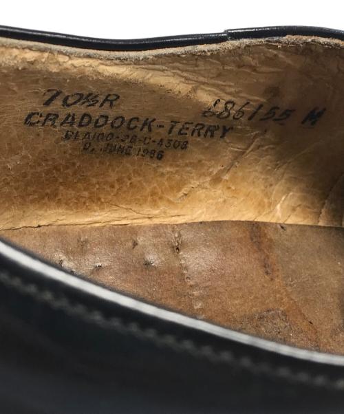 VINTAGE MILITARY（ヴィンテージ ミリタリー）VINTAGE MILITARY (ヴィンテージ ミリタリー) U'S NAVY 80'sサービスシューズ ブラック サイズ:70 1/2Rの古着・服飾アイテム