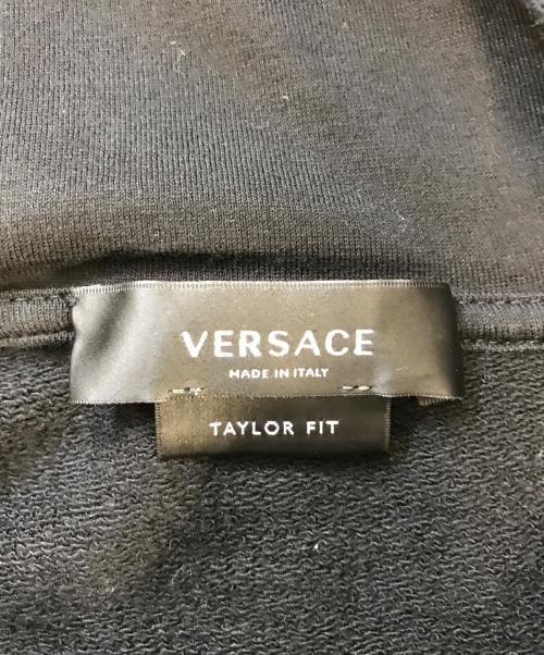 VERSACE（ヴェルサーチェ）VERSACE (ヴェルサーチェ) メデューサプリントパーカー ブラック サイズ:Sの古着・服飾アイテム