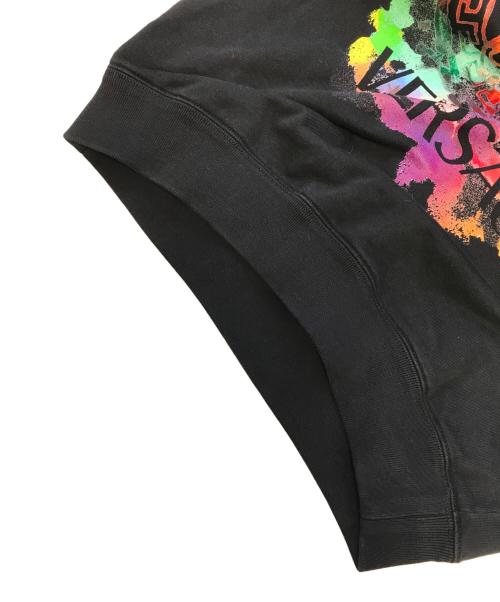 VERSACE（ヴェルサーチェ）VERSACE (ヴェルサーチェ) メデューサプリントパーカー ブラック サイズ:Sの古着・服飾アイテム