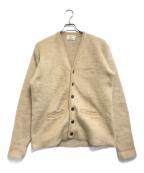 pennleighペンリー）の古着「モヘアカーディガン」｜ベージュ