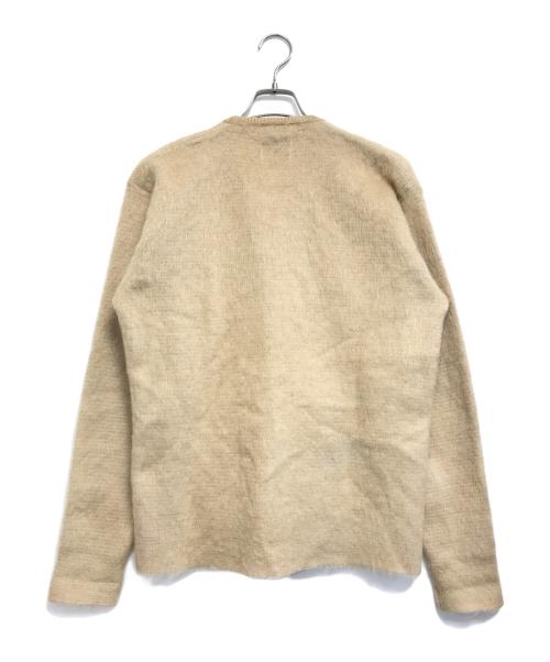 pennleigh（ペンリー）pennleigh (ペンリー) モヘアカーディガン ベージュ サイズ:Lの古着・服飾アイテム