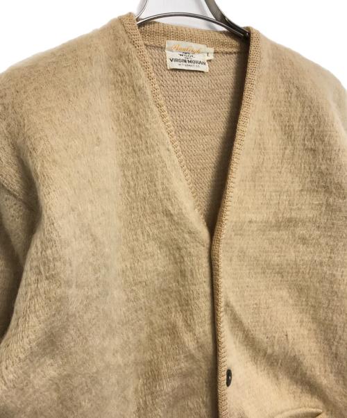 pennleigh（ペンリー）pennleigh (ペンリー) モヘアカーディガン ベージュ サイズ:Lの古着・服飾アイテム