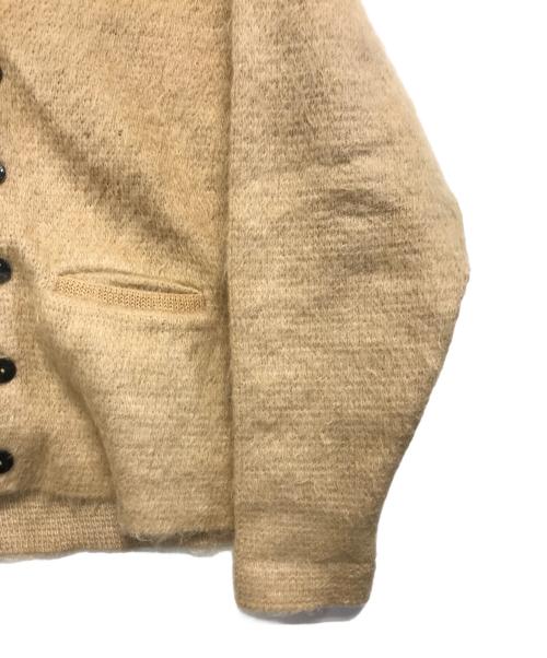 pennleigh（ペンリー）pennleigh (ペンリー) モヘアカーディガン ベージュ サイズ:Lの古着・服飾アイテム