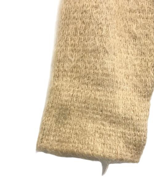 pennleigh（ペンリー）pennleigh (ペンリー) モヘアカーディガン ベージュ サイズ:Lの古着・服飾アイテム