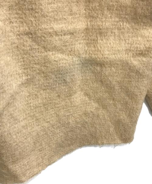 pennleigh（ペンリー）pennleigh (ペンリー) モヘアカーディガン ベージュ サイズ:Lの古着・服飾アイテム