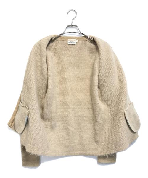 pennleigh（ペンリー）pennleigh (ペンリー) モヘアカーディガン ベージュ サイズ:Lの古着・服飾アイテム