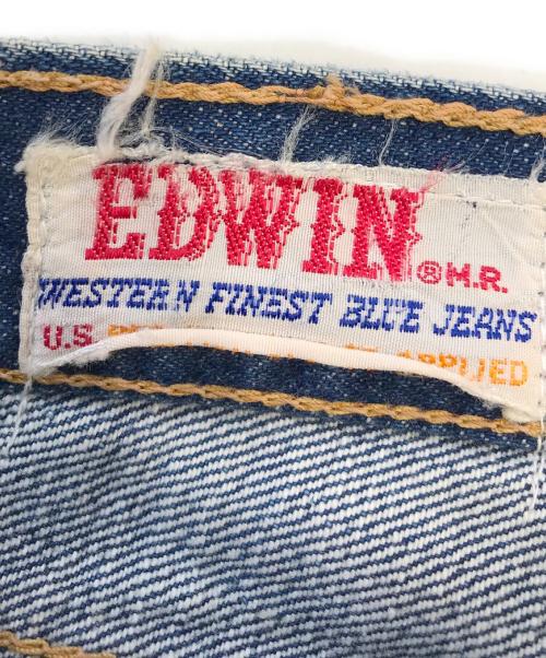 EDWIN（エドウィン）EDWIN (エドウィン) セルビッチデニムパンツ インディゴ サイズ:表記なしの古着・服飾アイテム