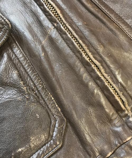 VINTAGE MILITARY（ヴィンテージ ミリタリー）VINTAGE MILITARY (ヴィンテージ ミリタリー) Ｇ-1フライトジャケット ブラウン サイズ:40の古着・服飾アイテム