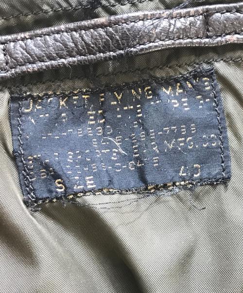 VINTAGE MILITARY（ヴィンテージ ミリタリー）VINTAGE MILITARY (ヴィンテージ ミリタリー) Ｇ-1フライトジャケット ブラウン サイズ:40の古着・服飾アイテム