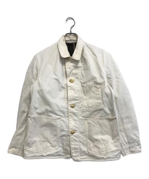 ATLAST & CO（アットラスト）ATLAST & CO (アットラスト) 裏地ブランケットダックカバーオール アイボリー サイズ:表記なしの古着・服飾アイテム