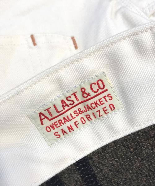 ATLAST & CO（アットラスト）ATLAST & CO (アットラスト) 裏地ブランケットダックカバーオール アイボリー サイズ:表記なしの古着・服飾アイテム