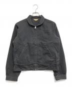 BUTCHER PRODUCTSブッチャープロダクツ）の古着「丸襟スポーツジャケット」｜ブラック