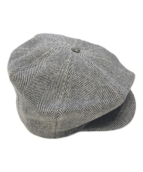 ATLAST & CO（アットラスト）ATLAST & CO (アットラスト) キャスケット グレー サイズ:7 1/2の古着・服飾アイテム