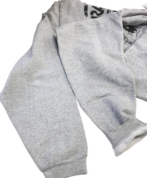 RANCID（RANCID）RANCID (RANCID) 90’s RANCID(ランシド) バンドスウェット グレー サイズ:Lの古着・服飾アイテム