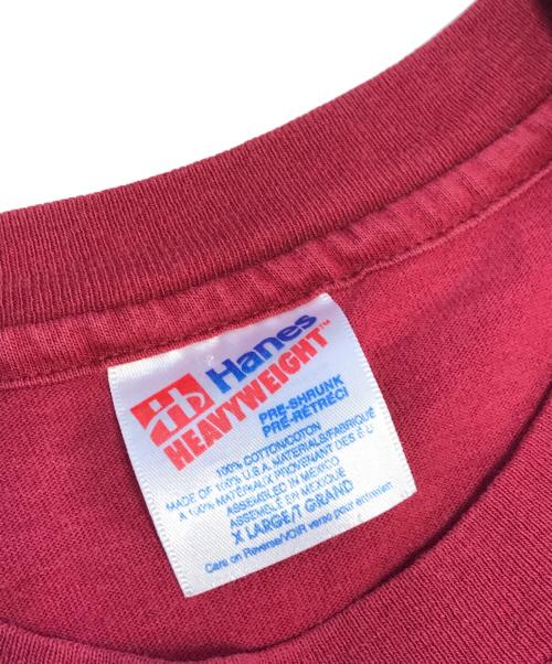 バンドTシャツ（バンドTシャツ）バンドTシャツ (バンドTシャツ) 90s PEARE JAM(パール・ジャム) バンドTシャツ レッド サイズ:XLの古着・服飾アイテム