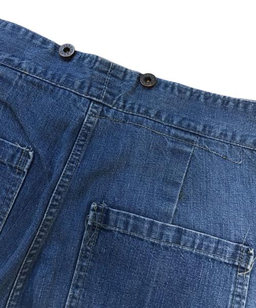 VINTAGE MILITARY（ヴィンテージ ミリタリー）VINTAGE MILITARY (ヴィンテージ ミリタリー) U'S NAVY セーラーパンツ インディゴ サイズ:表記なしの古着・服飾アイテム