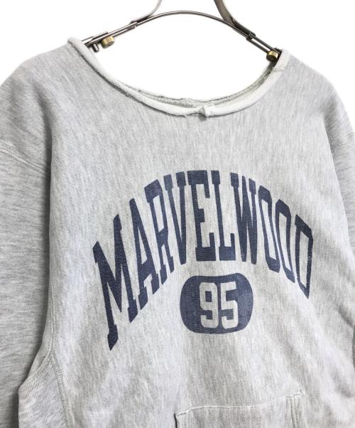 Champion（チャンピオン）Champion (チャンピオン) 染込み2段リバースウィーブスウェット グレー サイズ:XLの古着・服飾アイテム