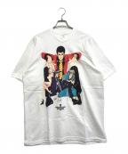SUPREME×UNDERCOVERシュプリーム×アンダーカバー）の古着「Lupin Tee」｜ホワイト