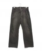 DOLCE & GABBANAドルチェ＆ガッバーナ）の古着「シンチバックコーデュロイパンツ」｜ブラウン