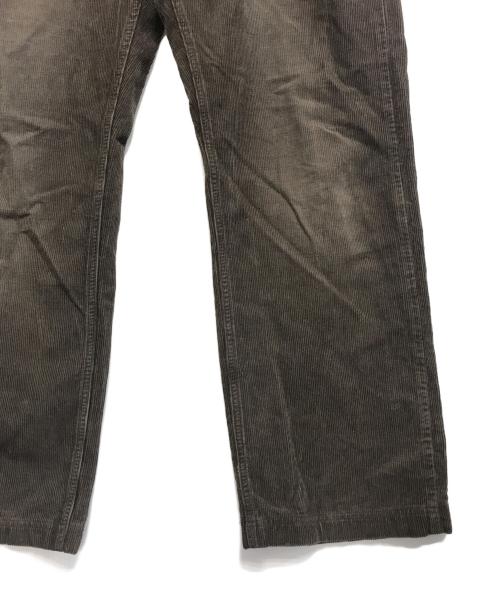 DOLCE & GABBANA（ドルチェ＆ガッバーナ）DOLCE & GABBANA (ドルチェ＆ガッバーナ) シンチバックコーデュロイパンツ ブラウン サイズ:38の古着・服飾アイテム