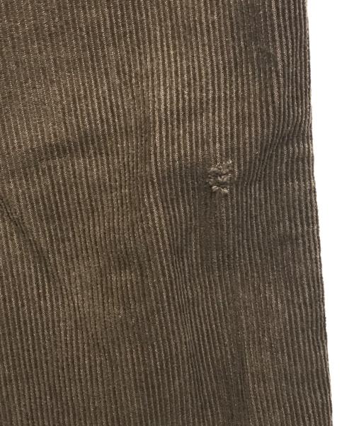 DOLCE & GABBANA（ドルチェ＆ガッバーナ）DOLCE & GABBANA (ドルチェ＆ガッバーナ) シンチバックコーデュロイパンツ ブラウン サイズ:38の古着・服飾アイテム