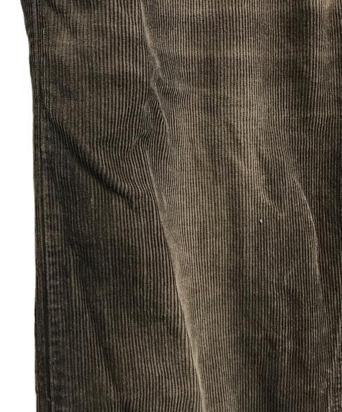 DOLCE & GABBANA（ドルチェ＆ガッバーナ）DOLCE & GABBANA (ドルチェ＆ガッバーナ) シンチバックコーデュロイパンツ ブラウン サイズ:38の古着・服飾アイテム