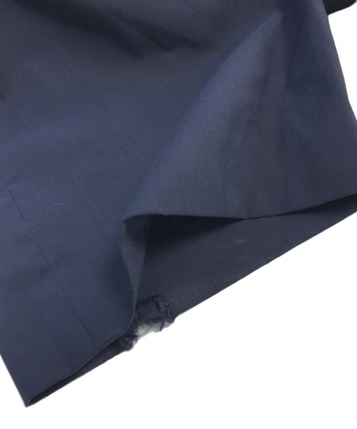 ICE & TECNO（アイスアンドテクノ）ICE & TECNO (アイスアンドテクノ) KNEE TUCK SLACKS ネイビー サイズ:Ｌの古着・服飾アイテム