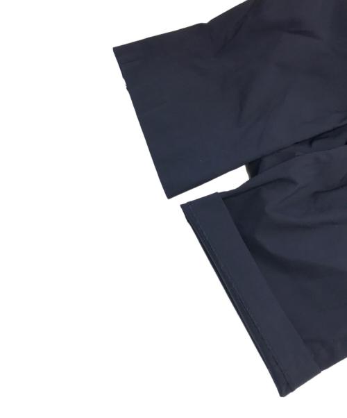 ICE & TECNO（アイスアンドテクノ）ICE & TECNO (アイスアンドテクノ) KNEE TUCK SLACKS ネイビー サイズ:Ｌの古着・服飾アイテム