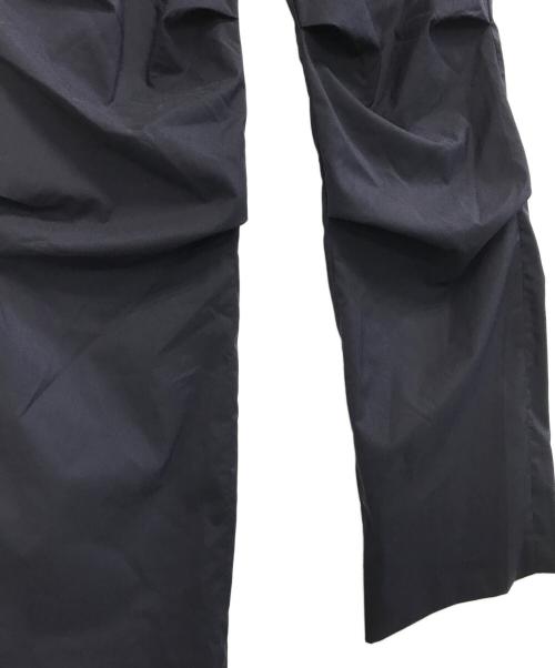 ICE & TECNO（アイスアンドテクノ）ICE & TECNO (アイスアンドテクノ) KNEE TUCK SLACKS ネイビー サイズ:Ｌの古着・服飾アイテム