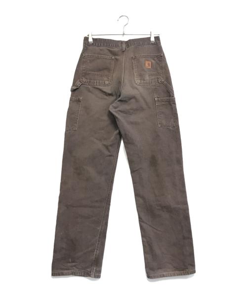 CarHartt（カーハート）CarHartt (カーハート) ダブルニーダックパンツ ブラウン サイズ:W30×L34の古着・服飾アイテム