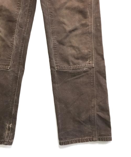 CarHartt（カーハート）CarHartt (カーハート) ダブルニーダックパンツ ブラウン サイズ:W30×L34の古着・服飾アイテム