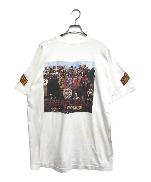 バンドTシャツ（バンドTシャツ）バンドTシャツ (バンドTシャツ) 90'sTHE BEATLES(ザ・ビートルズ)バンドTシャツ ホワイト サイズ:XLの古着・服飾アイテム