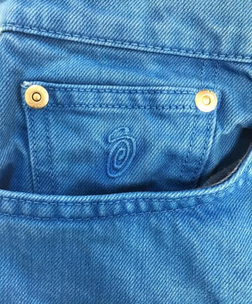 stussy（ステューシー）stussy (ステューシー) OVERDYED BIG OL JEAN ブルー サイズ:32 未使用品の古着・服飾アイテム